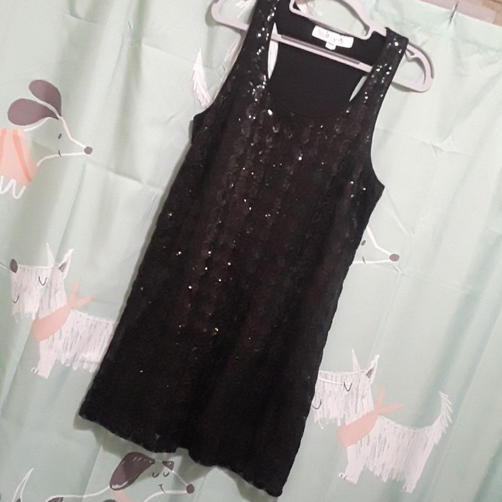 LADIES "HYPE" PARTY DRESS SZ LARGE Black...